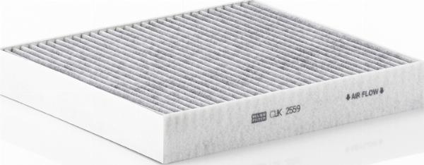 Mann-Filter CUK 2559 - Фільтр, повітря у внутрішній простір autozip.com.ua
