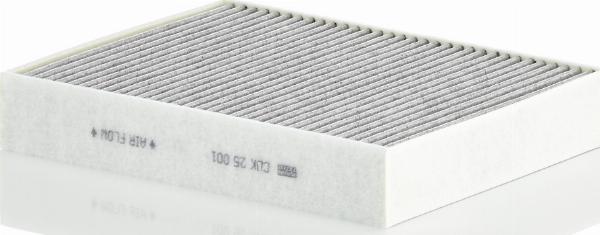 Mann-Filter CUK 25 001 - Фільтр, повітря у внутрішній простір autozip.com.ua