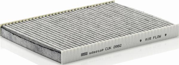 Mann-Filter CUK 2882 - Фільтр, повітря у внутрішній простір autozip.com.ua