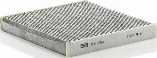Mann-Filter CUK 2358 - Фільтр, повітря у внутрішній простір autozip.com.ua