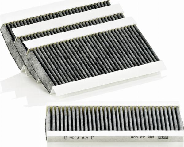 Mann-Filter CUK 22 008-4 - Фільтр, повітря у внутрішній простір autozip.com.ua