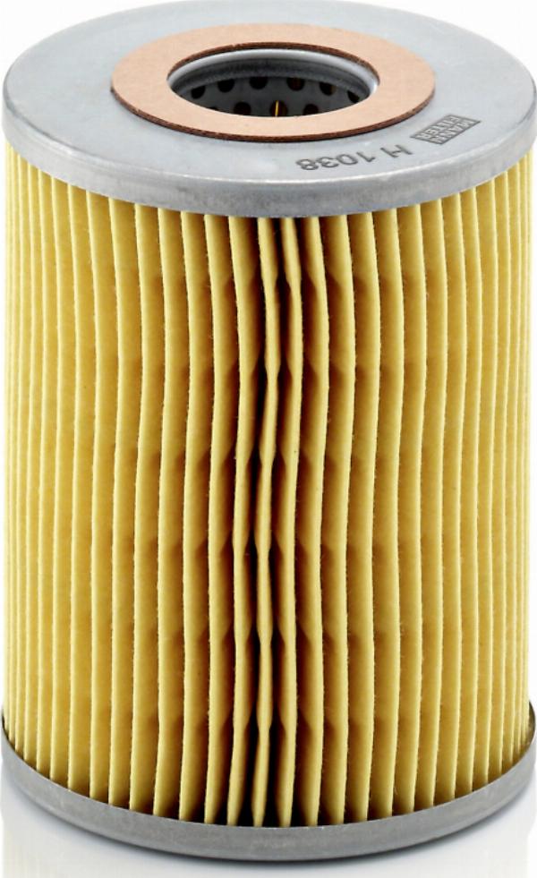 Mann-Filter H 1038 - Масляний фільтр autozip.com.ua