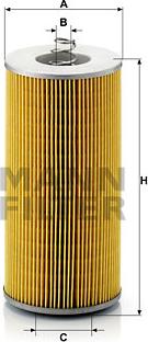 Mann-Filter H 12 110/3 - Масляний фільтр autozip.com.ua