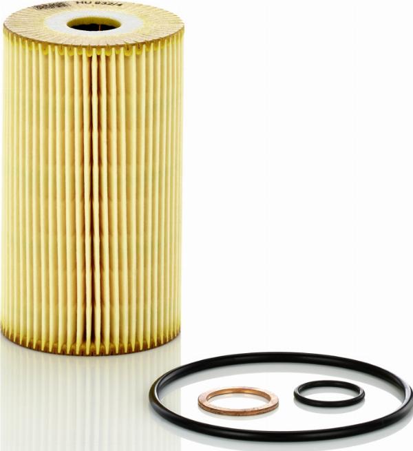Mann-Filter HU 932/4 n - Масляний фільтр autozip.com.ua