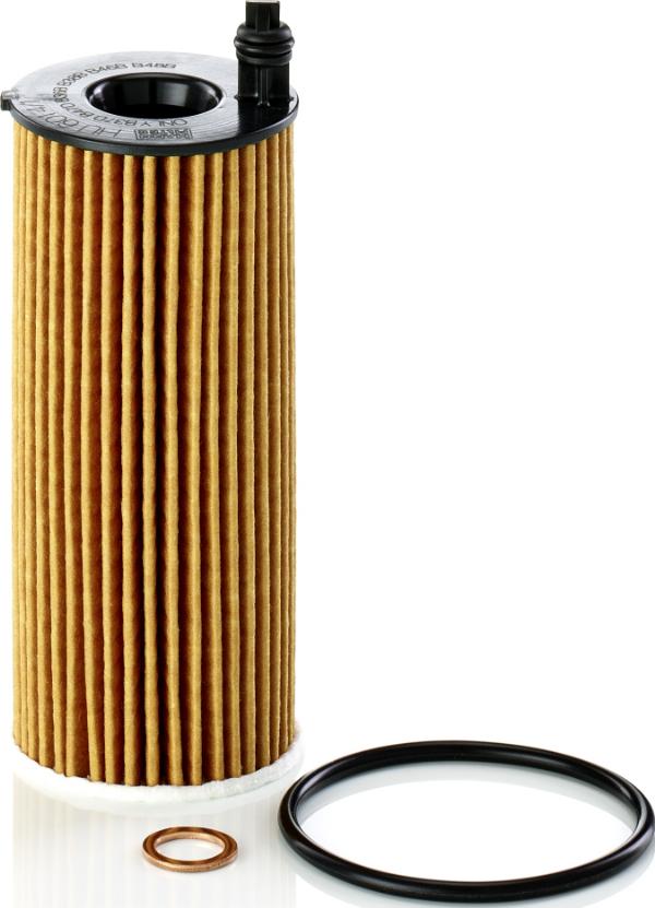 Mann-Filter HU 6014/1 Z - Масляний фільтр autozip.com.ua