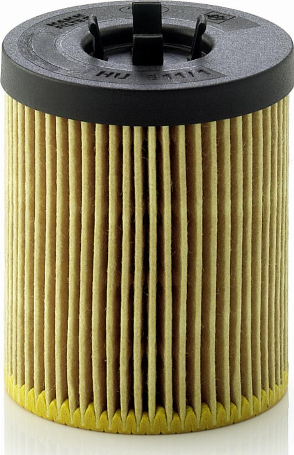 Mann-Filter HU 611/1 x - Масляний фільтр autozip.com.ua