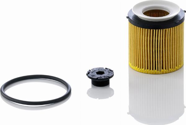 Mann-Filter HU 8002 x KIT - Масляний фільтр autozip.com.ua