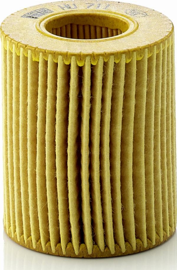 Mann-Filter HU 711 x - Масляний фільтр autozip.com.ua