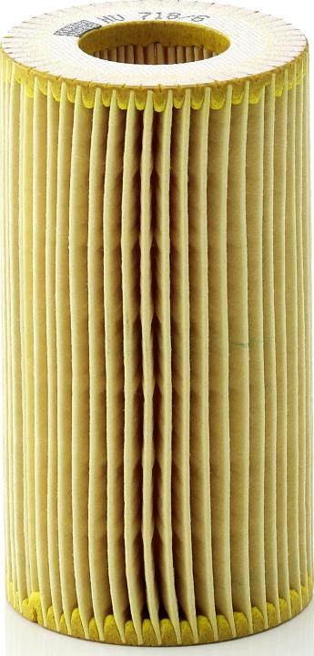 Mann-Filter HU 718/6 x - Масляний фільтр autozip.com.ua