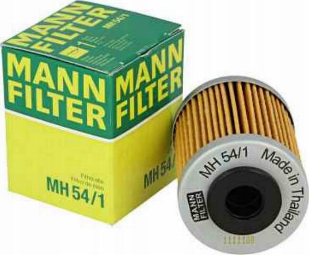 Mann-Filter MH 54 - Масляний фільтр autozip.com.ua