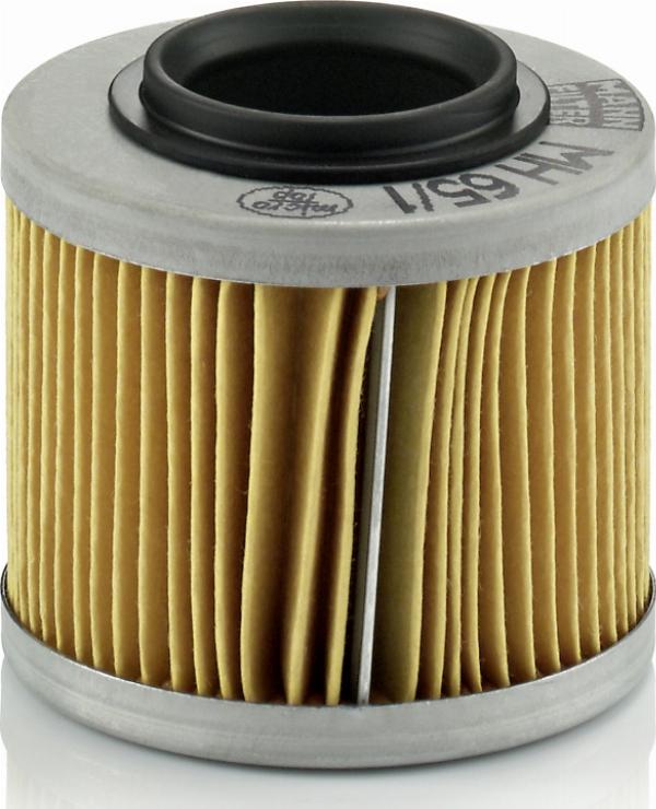 Mann-Filter MH 65/1 - Масляний фільтр autozip.com.ua