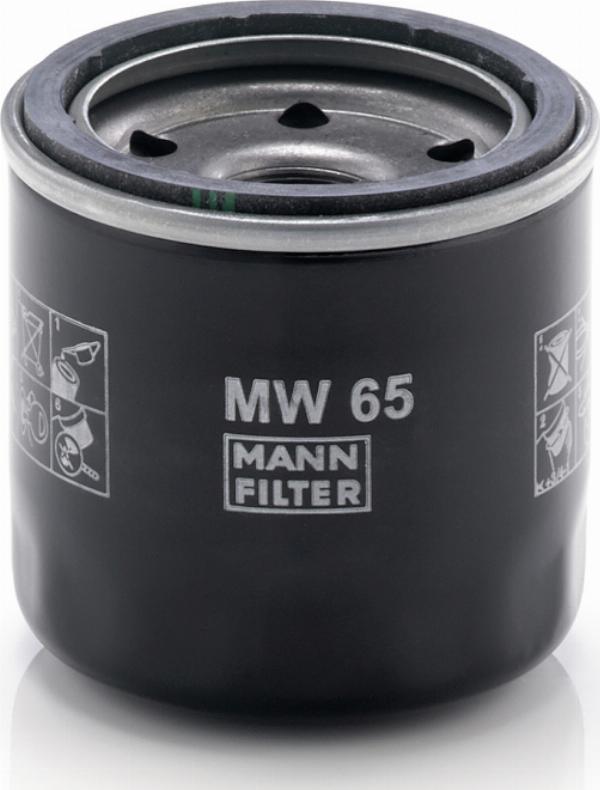 Mann-Filter MW 65 - Масляний фільтр autozip.com.ua