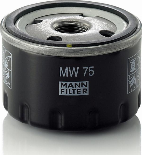 Mann-Filter MW 75 - Масляний фільтр autozip.com.ua