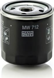 Mann-Filter MW 712 - Масляний фільтр autozip.com.ua