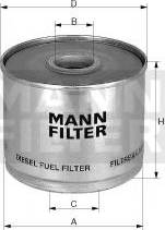 Mann-Filter P 945/2 - Паливний фільтр autozip.com.ua