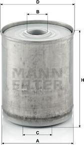 Mann-Filter P 939 x - Паливний фільтр autozip.com.ua