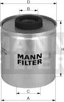 Mann-Filter P 935/1 - Паливний фільтр autozip.com.ua