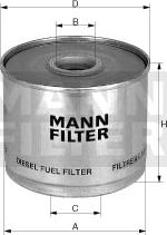 Mann-Filter P 935/2 - Паливний фільтр autozip.com.ua