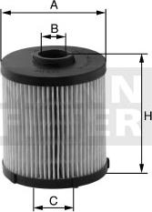 Mann-Filter PU 935 x - Паливний фільтр autozip.com.ua