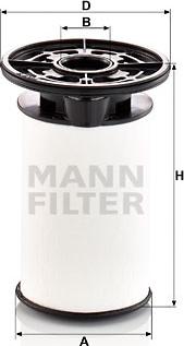 Mann-Filter PU 7014 Z - Паливний фільтр autozip.com.ua