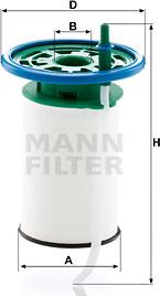 Mann-Filter PU 7015 - Паливний фільтр autozip.com.ua