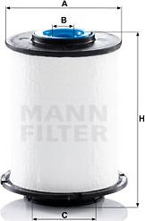 Mann-Filter PU 7012 z - Паливний фільтр autozip.com.ua