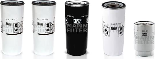 Mann-Filter SP 2850-5 - Комплект фільтра autozip.com.ua