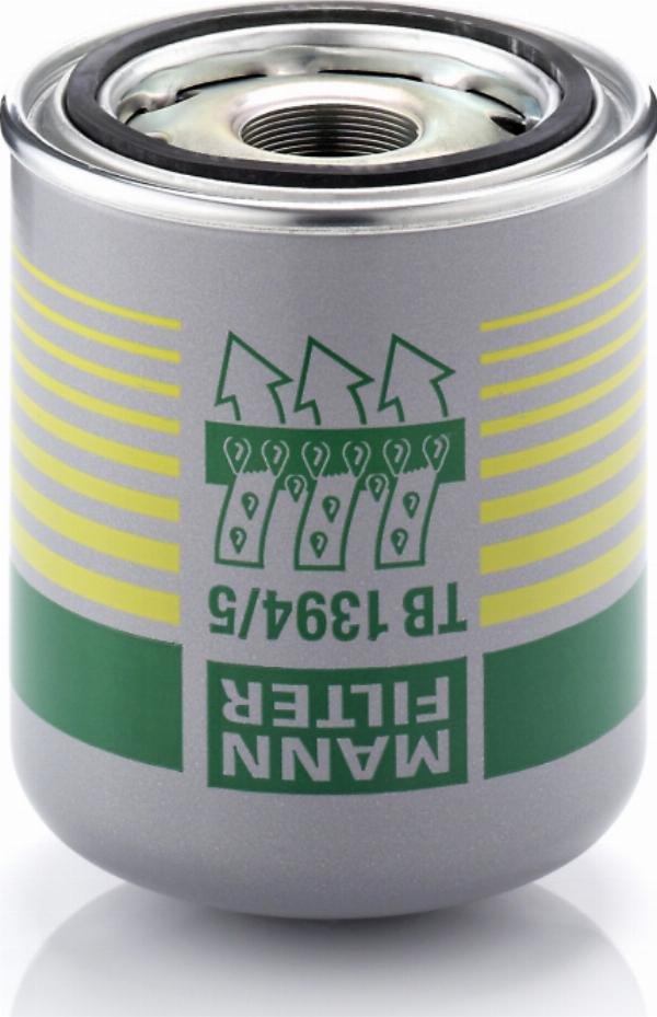 Mann-Filter TB 1394/5 x - Патрон осушувача повітря, пневматична система autozip.com.ua