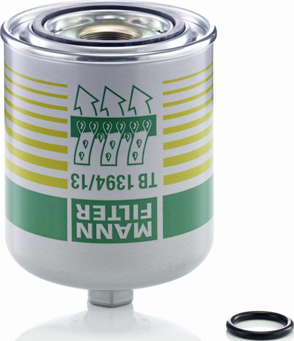 Mann-Filter TB 1394/13 x - Патрон осушувача повітря, пневматична система autozip.com.ua