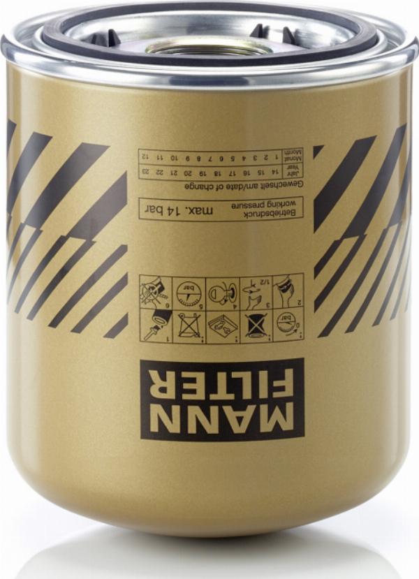 Mann-Filter TB 1396/6 x - Патрон осушувача повітря, пневматична система autozip.com.ua