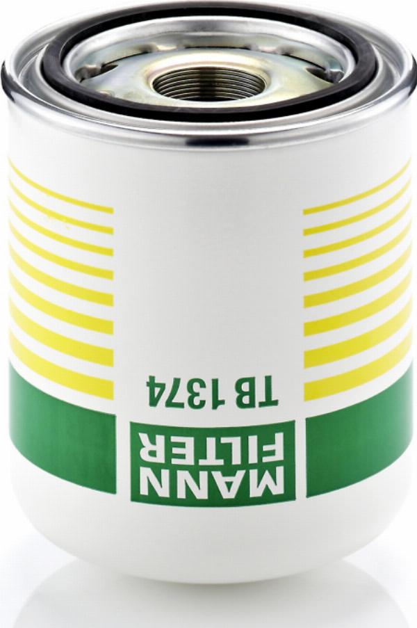 Mann-Filter TB 1374 x - Патрон осушувача повітря, пневматична система autozip.com.ua