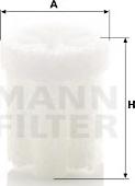 Mann-Filter U 1003 (10) - Карбамідний фільтр autozip.com.ua