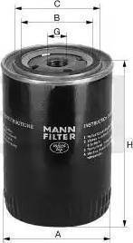 Mann-Filter W 718 - Масляний фільтр autozip.com.ua