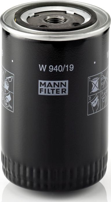 Mann-Filter W 940/19 - Паливний фільтр autozip.com.ua