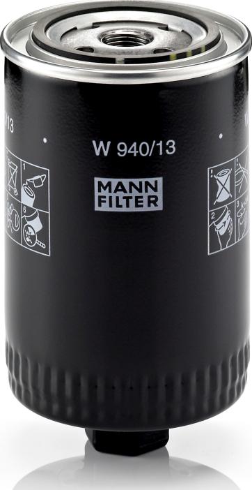 Mann-Filter W 940/13 - Масляний фільтр autozip.com.ua