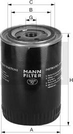 Mann-Filter W 950/5 - Масляний фільтр autozip.com.ua