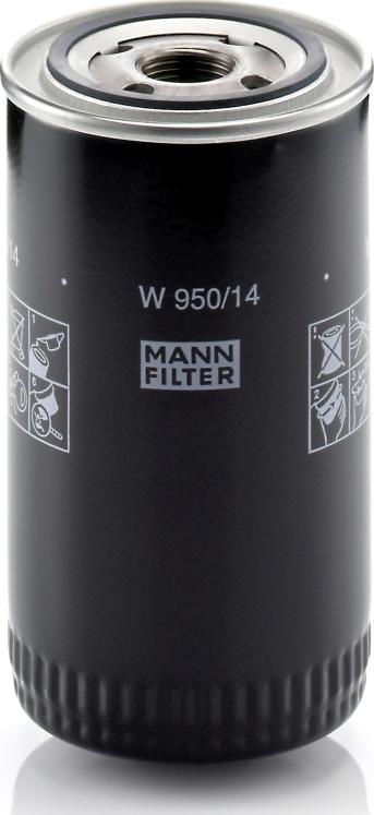 Mann-Filter W 950/14 - Масляний фільтр autozip.com.ua