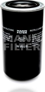 Mann-Filter W 950/8 - Гідрофільтри, рульове управління autozip.com.ua