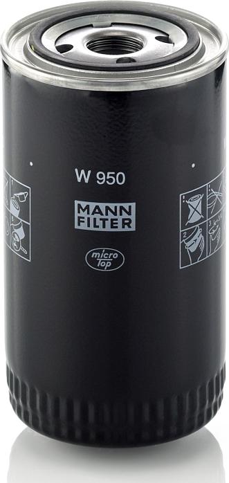 Mann-Filter W 950 - Масляний фільтр autozip.com.ua