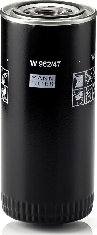 Mann-Filter W 962/47 - Масляний фільтр autozip.com.ua