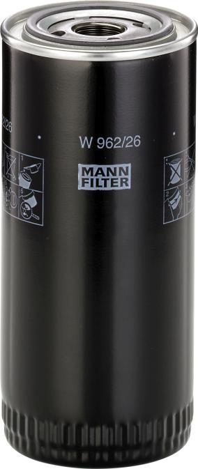 Mann-Filter W 962/26 - Масляний фільтр autozip.com.ua
