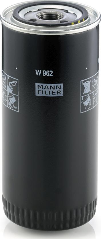 Mann-Filter W 962 - Масляний фільтр autozip.com.ua