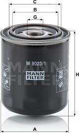 Mann-Filter W 9023/1 - Гідрофільтри, автоматична коробка передач autozip.com.ua