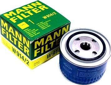 Mann-Filter W 914/2 (10) - Масляний фільтр autozip.com.ua