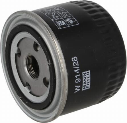 Mann-Filter W 914/28 - Масляний фільтр autozip.com.ua