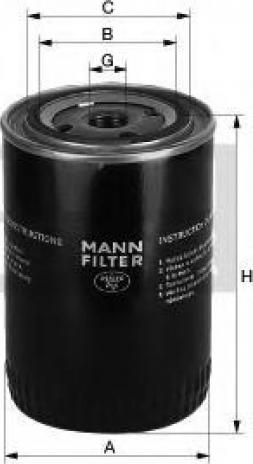 Mann-Filter W 910/3 - Масляний фільтр autozip.com.ua