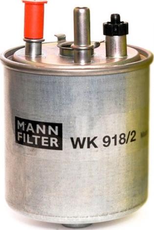 Mann-Filter W 918/2 x - Паливний фільтр autozip.com.ua