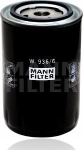 Mann-Filter W 936/6 - Масляний фільтр autozip.com.ua