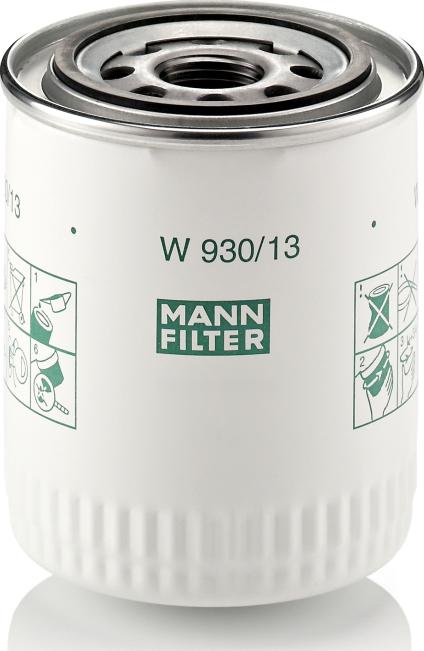 Mann-Filter W 930/13 - Масляний фільтр autozip.com.ua