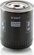 Mann-Filter W 930/7 - Масляний фільтр autozip.com.ua